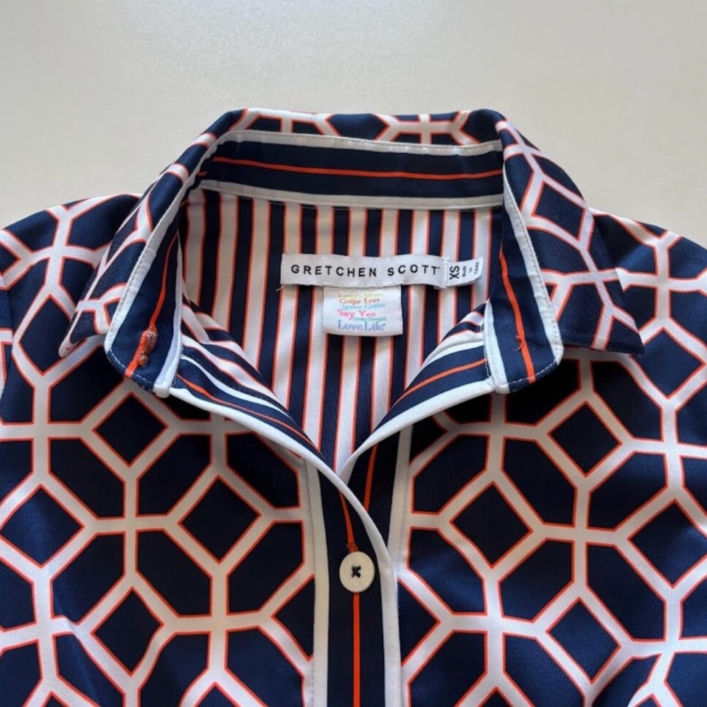 Gretchen Scott Twist & Shout Dress, Stretch Jersey Feel, Size XL - Picture 4 of 5